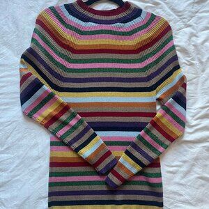 Boden Sparkly Mock Neck Sweater